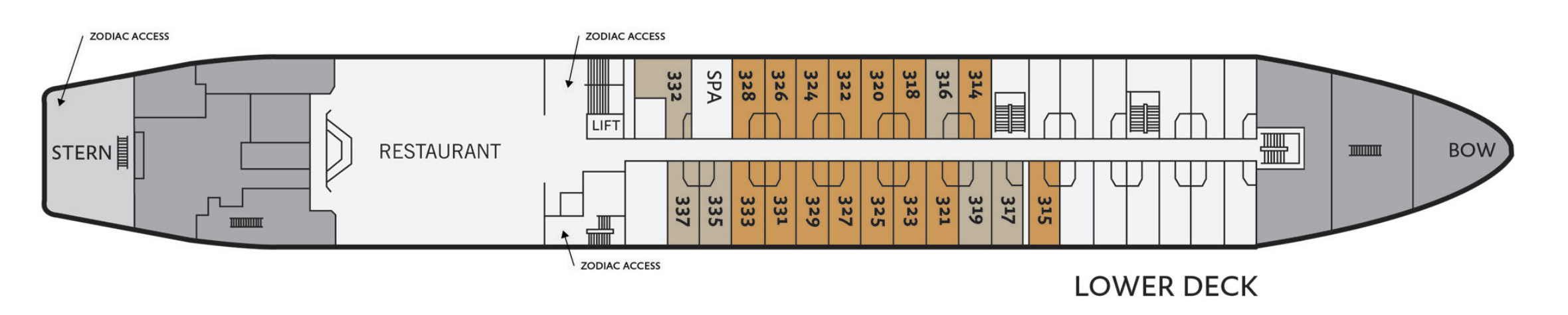 Quark Expeditions Ocean Diamond Deck Plans Lower Deck.png